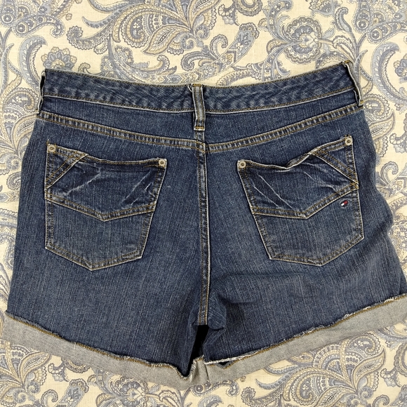 Hilfiger Blue Denim Shorts,  32 waist - Picture 2 of 4